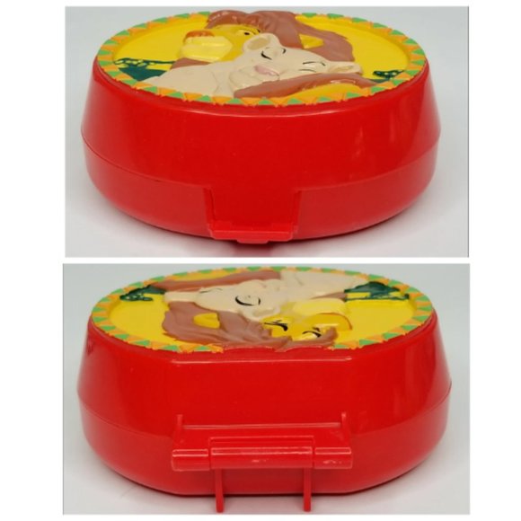 1996 Disney's The Lion King Bluebird Compact Playset With 2 Figures Vintage - Picture 9 of 10